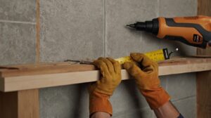 DIY Fireplace Mantel